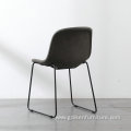 Modern simple design restaurant metal dining table chair